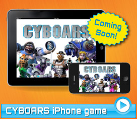 CYBOARS iPhone and iPad game coming soon!